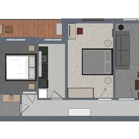 Nox Romana - Policlinico Gemelli - Threeroom With Balcony *